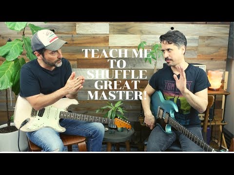 Learn How To Rock A I IV V Blues Shuffle With Corey Congilio - Guitar Lesson - Rhythm And Lead Tips