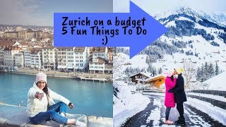 Zurich on a budget - 5 Things to do on your stopover in Zurich, Switzerland | Bruised Passports