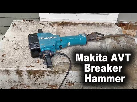 The Makita AVT Breaker Hammer is a Life Saver!