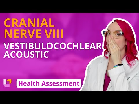 Cranial Nerve VIII: Vestibulocochlear Acoustic - Health Assessment for Nursing | @LevelUpRN