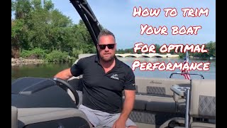 How to Trim a Boat Engine