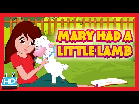 MARRY HAD A LITTLE LAMB Nursery Rhyme