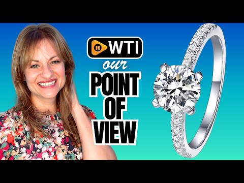 IMOLOVE Solitaire Moissanite Engagement Ring - WTI product video review