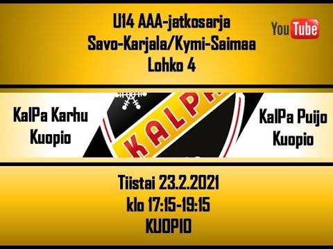 KalPa Karhu vs KalPa Puijo  U14 AAA Tulos 5 - 4