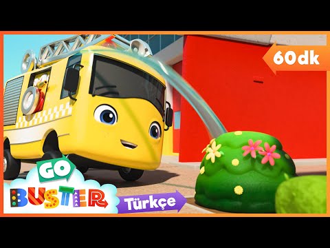 Kahraman İtfaiye Kamyonu Buster Günü Kurtarıyor 🚒 Go Buster Türkçe - Çocuk Çizgi Filmleri