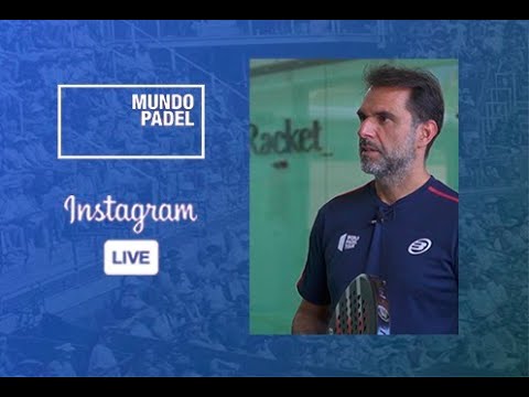 Nito Brea en Mundo Padel - Vivo Instagram 8