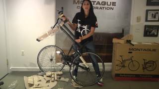 Unpacking Your Montague Folding Bike