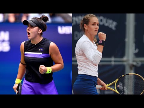 Bianca Andreescu vs Andrea Lazaro Garcia Highlights  Strasbourg 2021