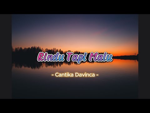 LIRIK RINDU TAPI MALU - CANTIKA DAVINCA 🎵🎵 | Lirik by CircleChannel