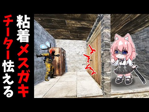 チーターの拠点にメスガキを送り込んだら怖すぎてチーターが逃げ出した【RUST 実況】