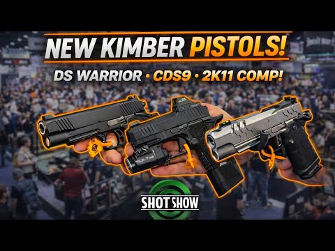 Kimber Talks New Pistols at SHOT Show | DS Warrior, 2K11 Comp \u0026 CDS9