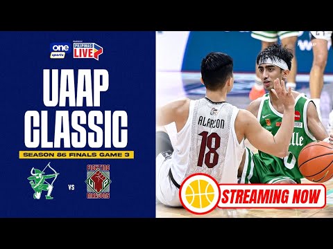 REPLAY: DLSU vs UP 🏀 | UAAP CLASSIC GAMES | SEASON 86 FINALS GAME 3