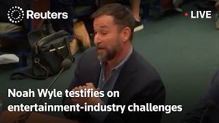 LIVE: Actor Noah Wyle testifies in hearing on entertainment-industry challenges