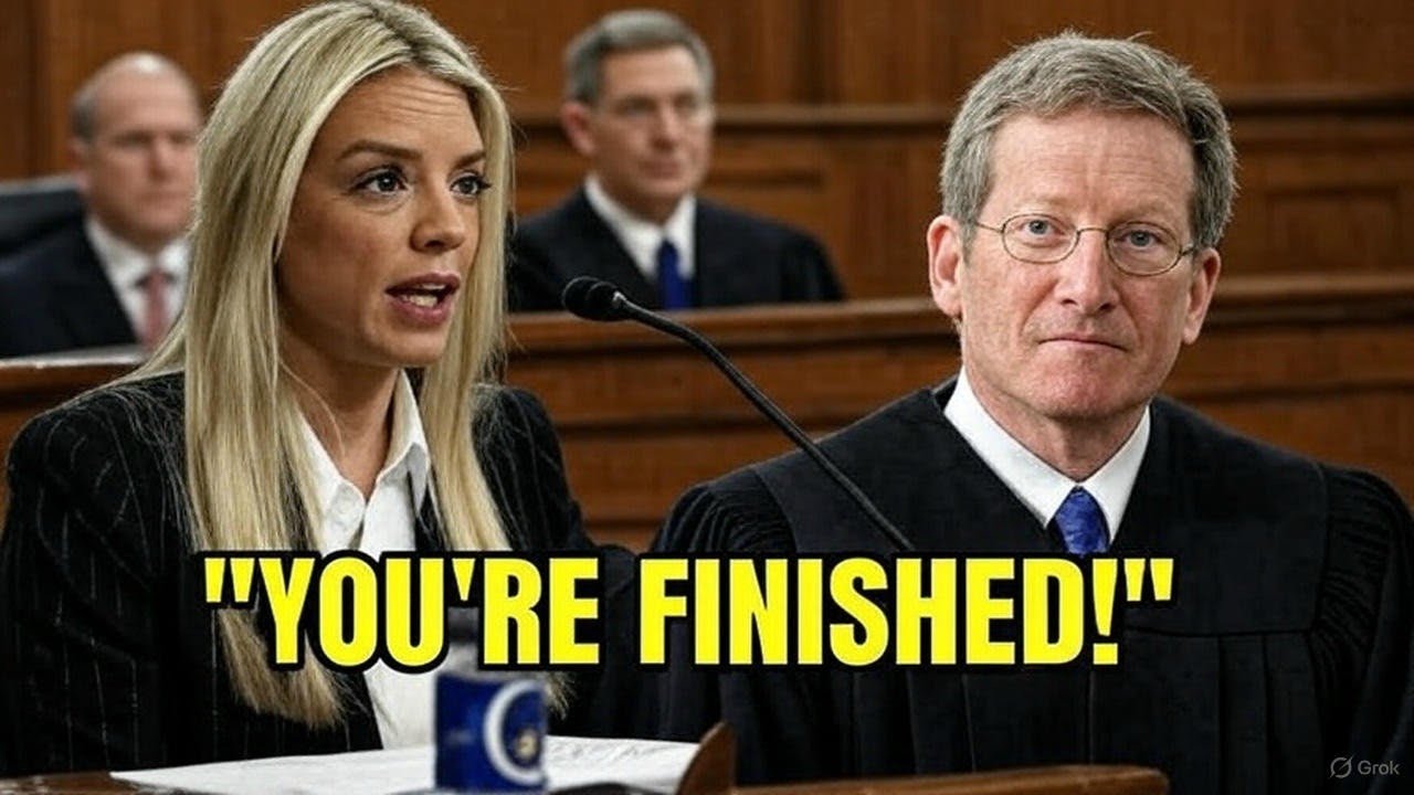 Judge Andrew H. Stones MOCKS Pam Bondi In Court — Minutes Later, He's In Handcuffs