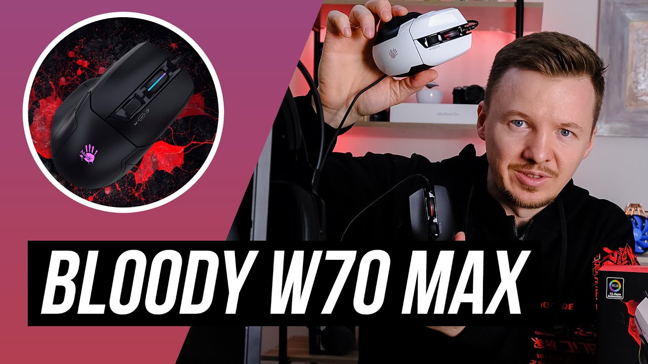Миша ігрова A4Tech W70 Max Bloody, жовта, активоване ПЗ Bloody