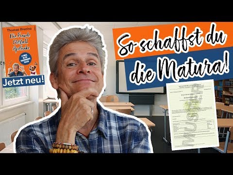 Egal ob MATURA oder eine große PRÜFUNG - so bestehst du bestimmt!