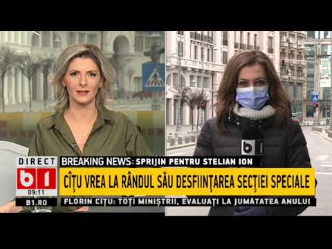 STIRI B1 ORA 9.00 DIN 14 FEBR 2021 - RAPELUL LOVESTE PUTERNIC - SIMPTOME MAI PUTERNICE DUPA RAPEL