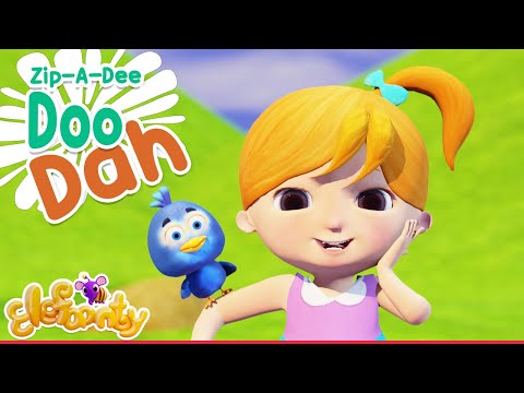Zip-A-Dee-Doo-Dah | Sing Along Songs for Kids | Elefaanty