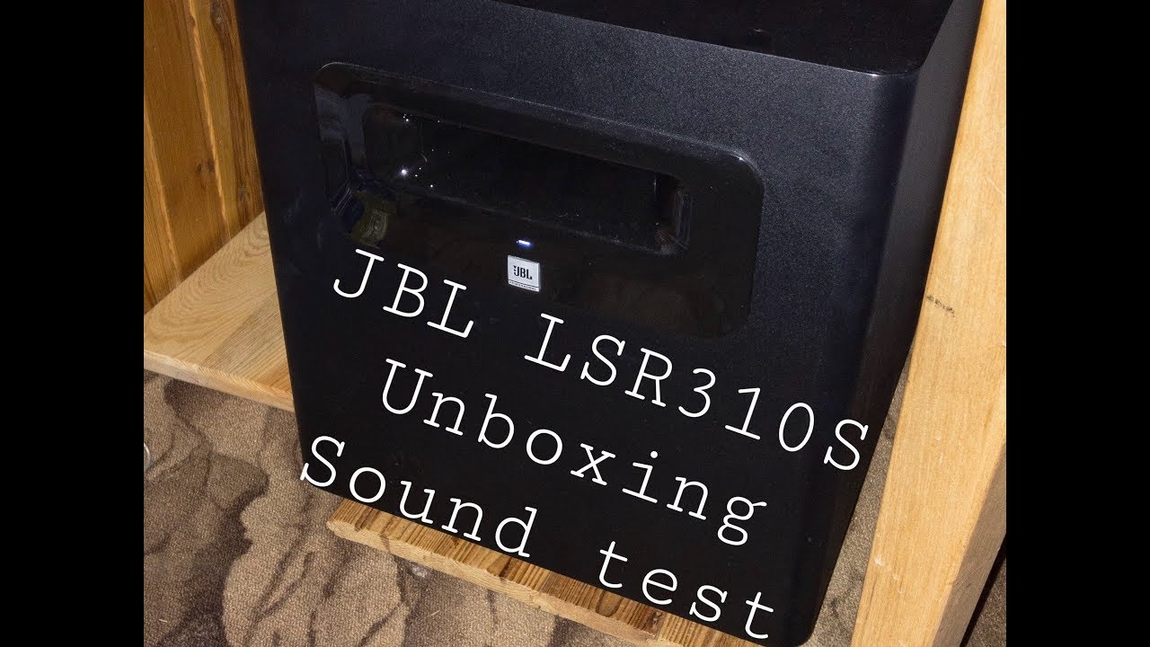 video Loa subwoofer JBL LSR 310S chính hãng 0