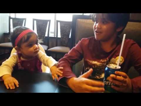 Baby Swara- With Aadi @ Gurulakshmi restaurant