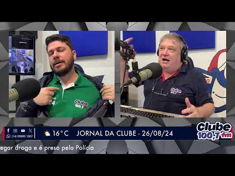 Jornal da Clube - 26/08/24 - Edição da Manhã