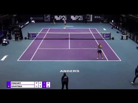 Katarina Zavatska 🇺🇦  vs Jessika Ponchet 🇫🇷 Live Tennis Coverage France W125
