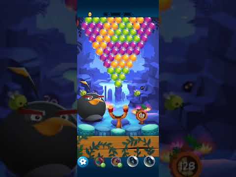 Angry birds pop bubble shooter level 16 3 stras no booster
