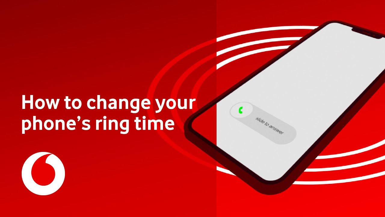 How to lengthen the ringtone on Vodafone?