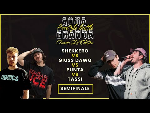 AQUA GRANDA - Shekkero vs Tassi vs Giuss Dawg vs Punta (Semifinale)