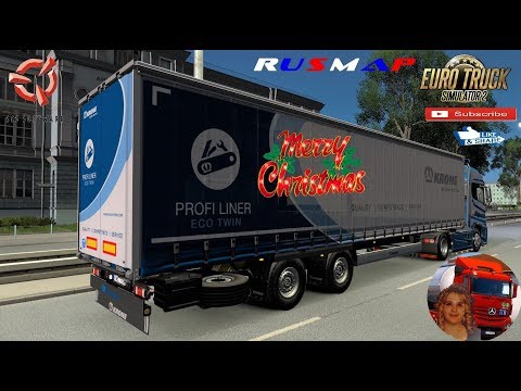 Euro Truck Simulator 2 (1.36) Reworked Krone ProfiLiner by Sogard3[v1.0][1.36] + DLC's & Mods