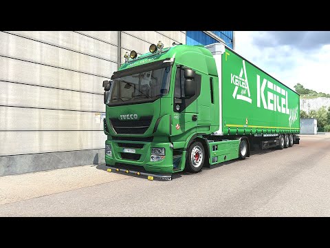 Euro Truck Simulator 2 | ETS2 1.47 |  Iveco Hi-Way Low Deck | La Rochelle (F) to Bilbao (E)