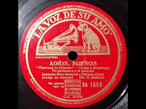 Adiós, sueños - Jeanette Mac-Donald y Nelson Eddy