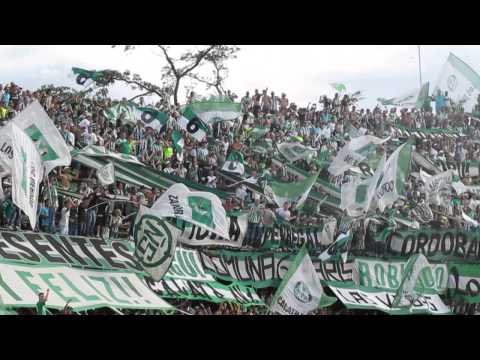 "Los Del Sur/ Somos de la ciudad de feria de flores- Nacional 1- envigado 0" Barra: Los del Sur • Club: Atlético Nacional