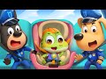 Let S Buckle Up Story Safety Tips Kids Cartoons Sheriff Labrador