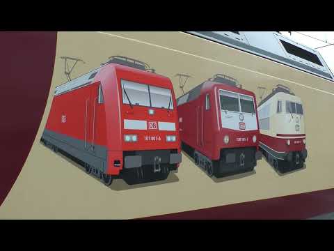 Sanierung der Bahnsteighallen, Berlin-Ostbahnhof, Teil 2, 101 110(50 Jahre IC), 06.08.2023