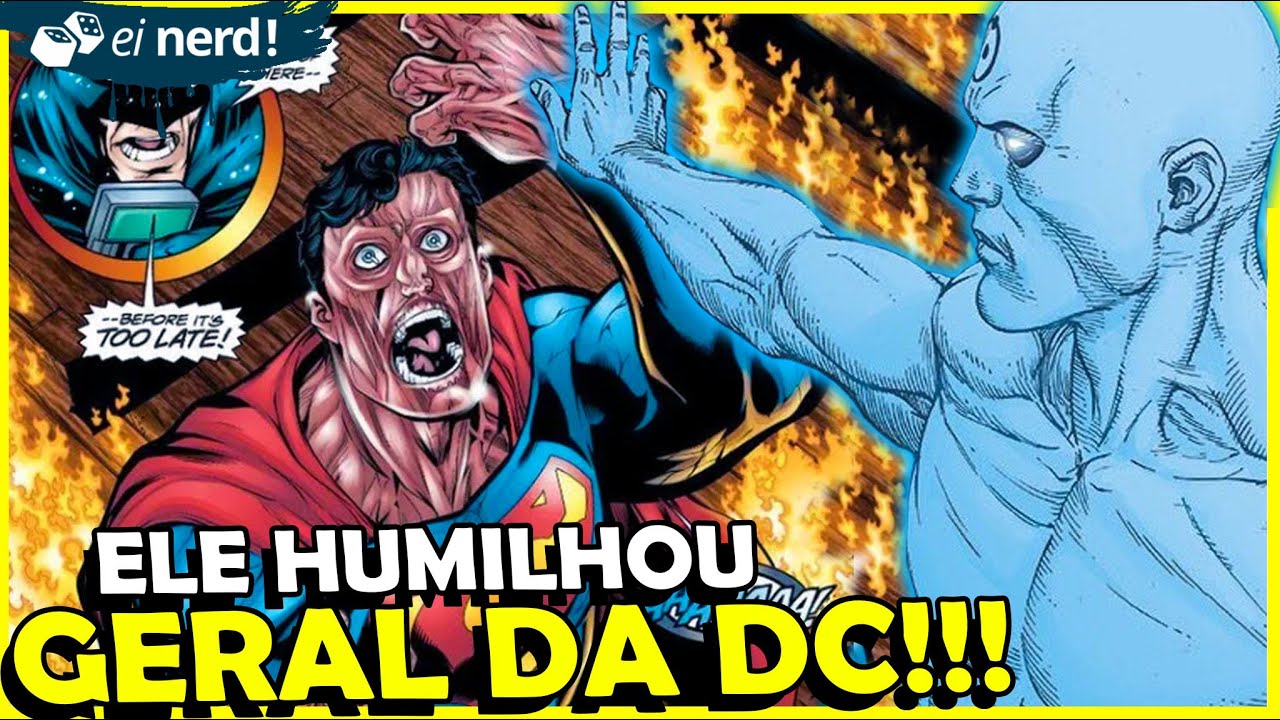 O DIA QUE O DR MANHATTAN DERROTOU TODA A DC