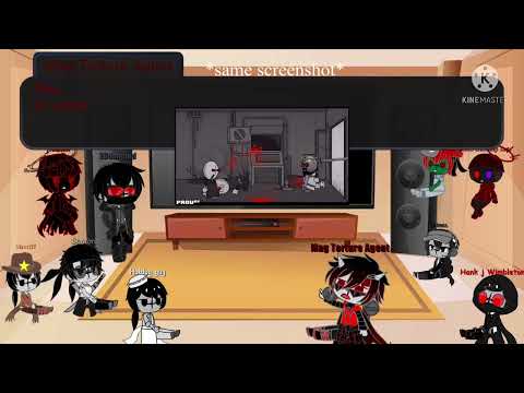 Madness combat + halo dusttalp sans reacts to incident 033A the credit is in  description