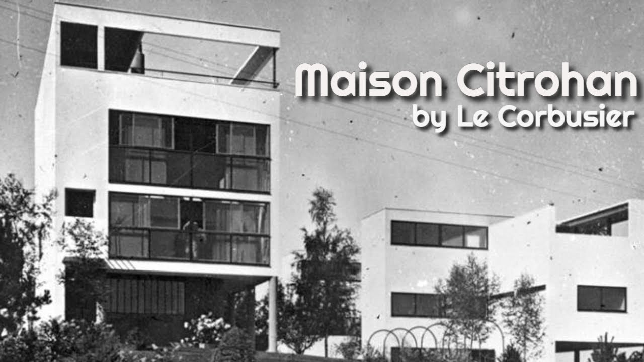 Maison Citrohan by Le Corbusier & Pierre Jeanneret