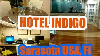 preview picture of video 'Hotel INDIGO Sarasota USA.  FL /Отель INDIGO Сарасота Америка 2015'