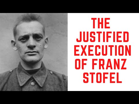 The JUSTIFIED Execution Of Franz Stofel - The EVIL Monster Of Belsen