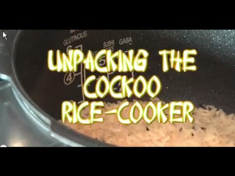 Unboxing: Cockoo Reiskocher HP0654f