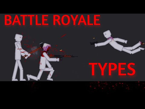 8 Types Of Battle Royale Players (Which one are YOU?!) PEOPLE PLAYGROUND