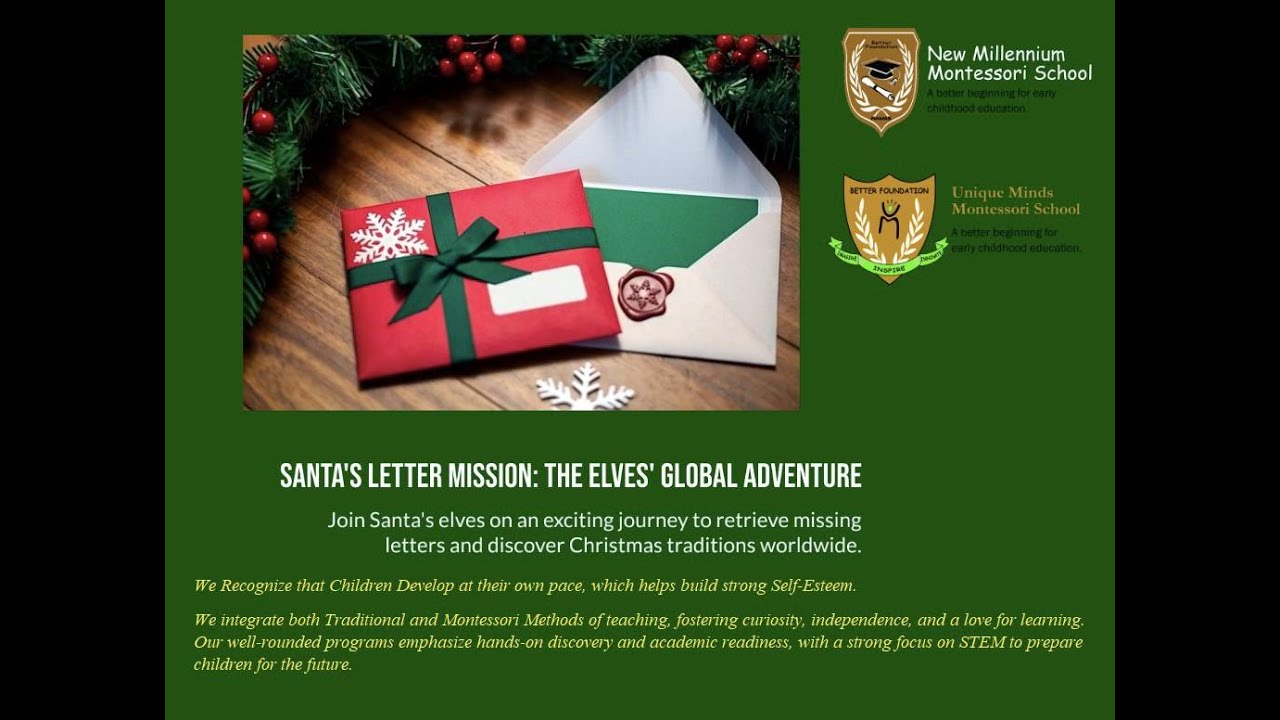 NEW MILLENNIUM & UNIQUE MINDS MONTESSORI SCHOOL CHRISTMAS PROGRAM 2025 | LIVE VIDEO BY TKVIDEO USA