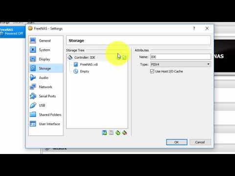 FreeNAS 11 Beginner 03 - Configure a FreeNAS Virtual Machine before installing FreeNAS Video