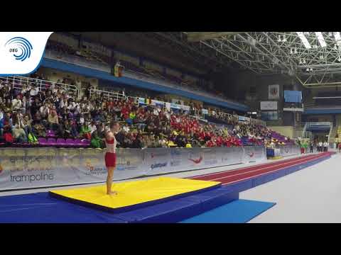 Rasmus STEFFENSEN (DEN) - 2016 Tumbling junior European Champion
