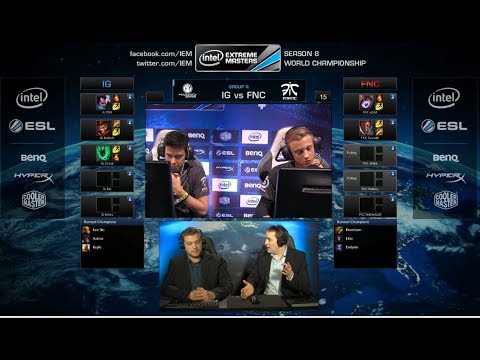 Invictus Gaming vs Fnatic | IEM Katowice WC LOL 2014 Group A Round 1 | IG vs FNC