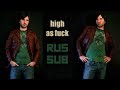 High as fuck [RUS SUB] (Jon Lajoie) 