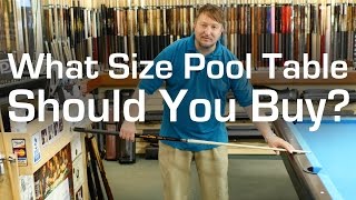 What Size Pool Table Should You Buy?