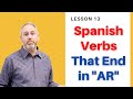 AR Verbs In Spanish The Language Tutor Lesson 13