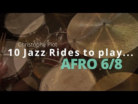 10 Jazz Rides to play Afro 6/8⎮10 ride cymbals comparison